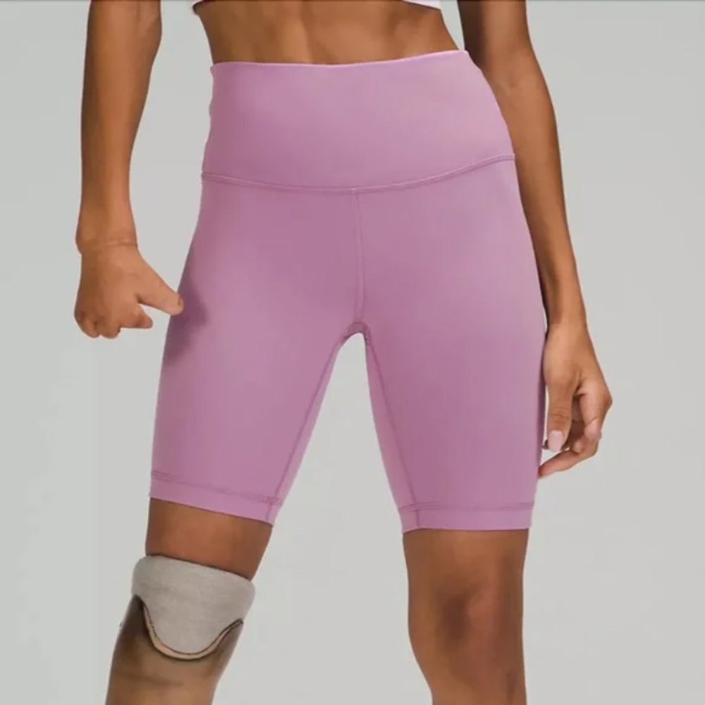 Lululemon Wunder Train High Rise Short 8" Jubilee Sz 8